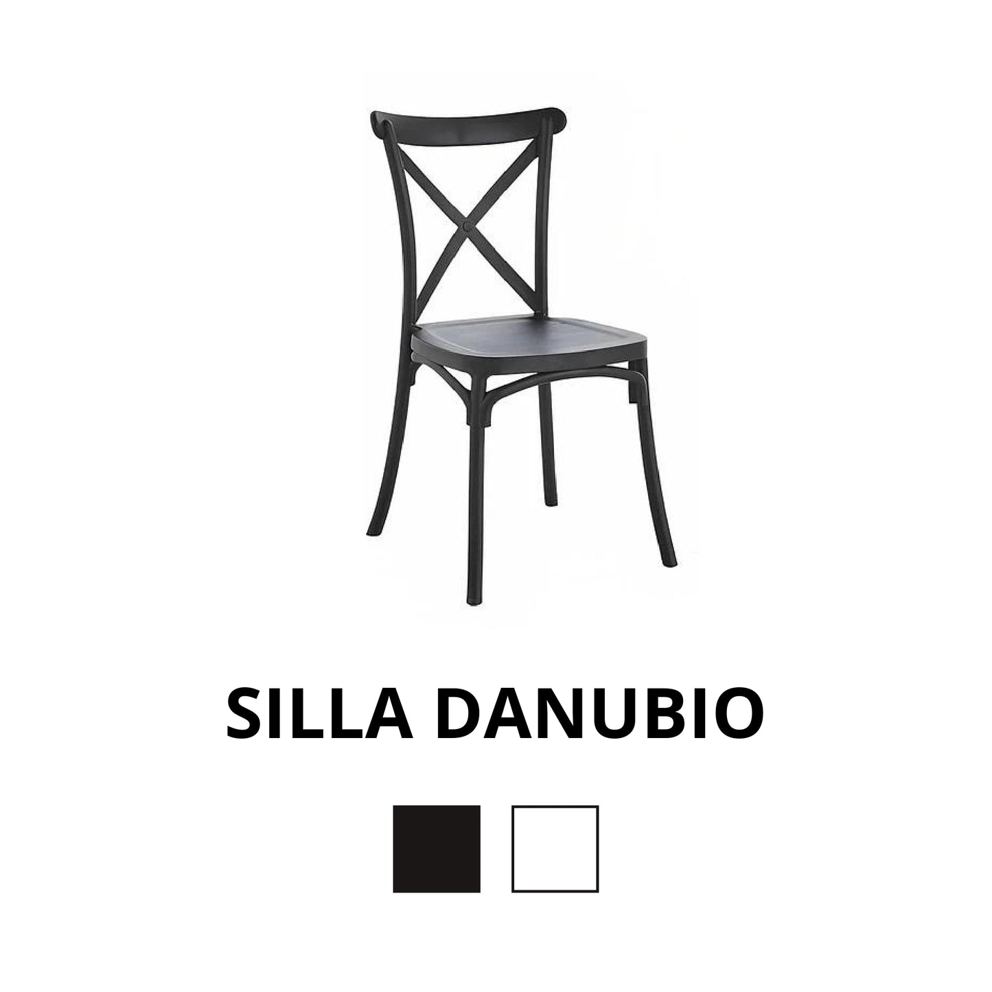 Pack 4 Sillas Modelo Danubio