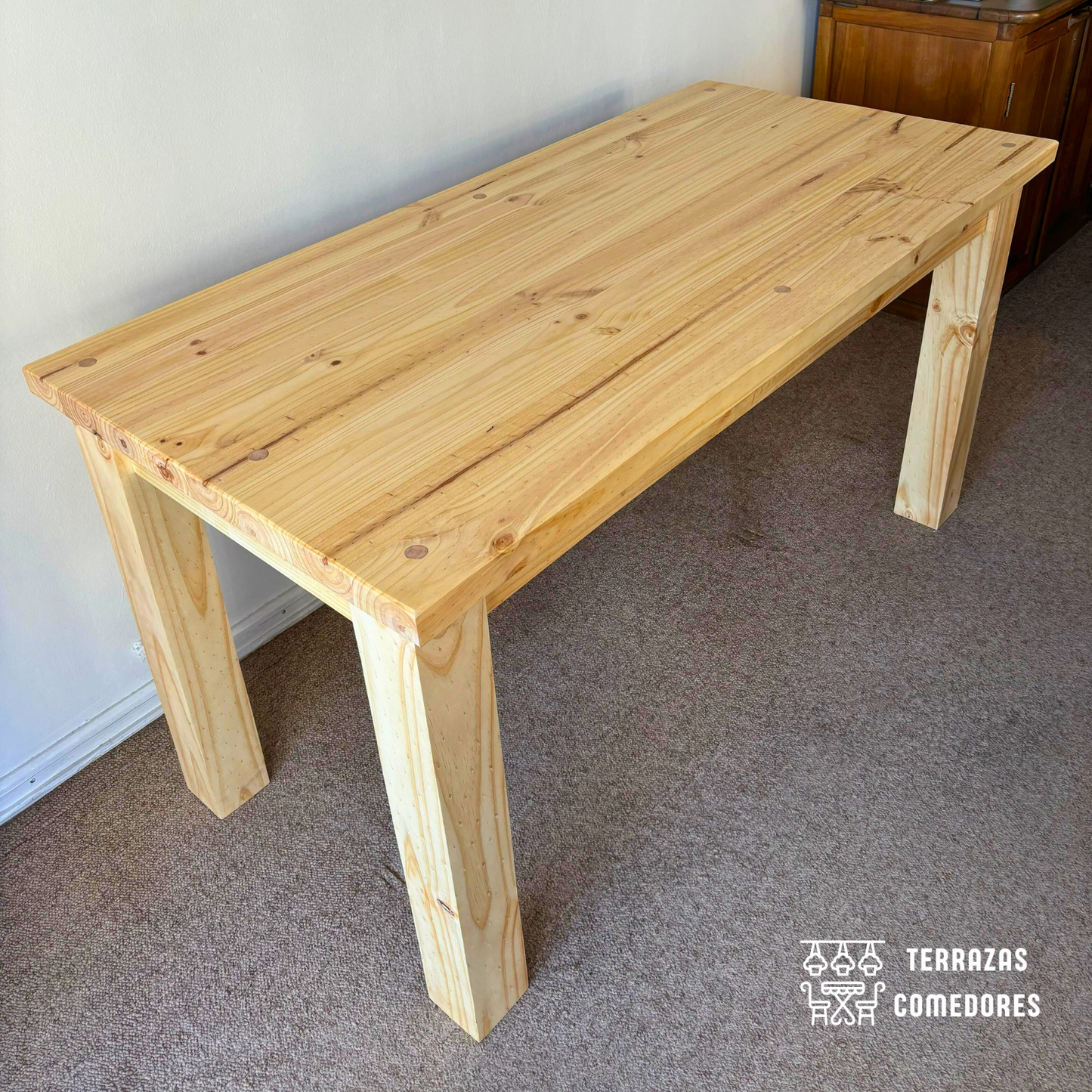 Mesa Rústica modelo Campo