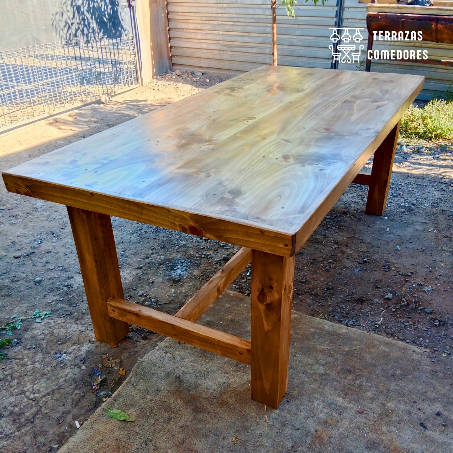 Mesa Rústica modelo Campo