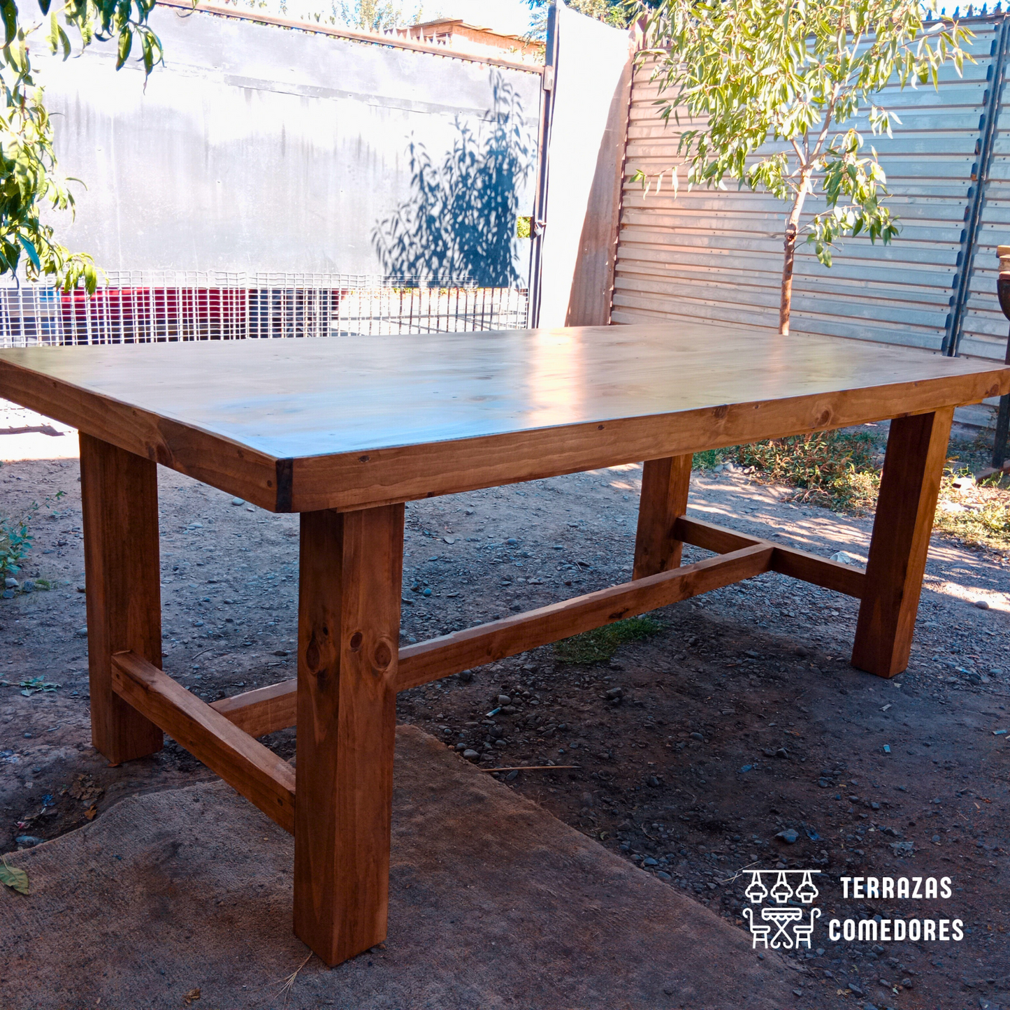 Mesa Rústica modelo Campo