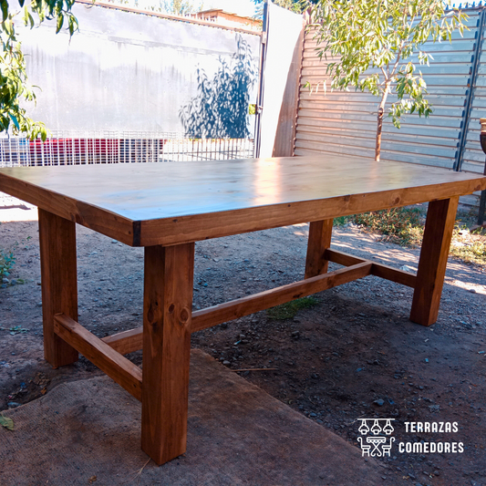 Mesa Rústica modelo Campo