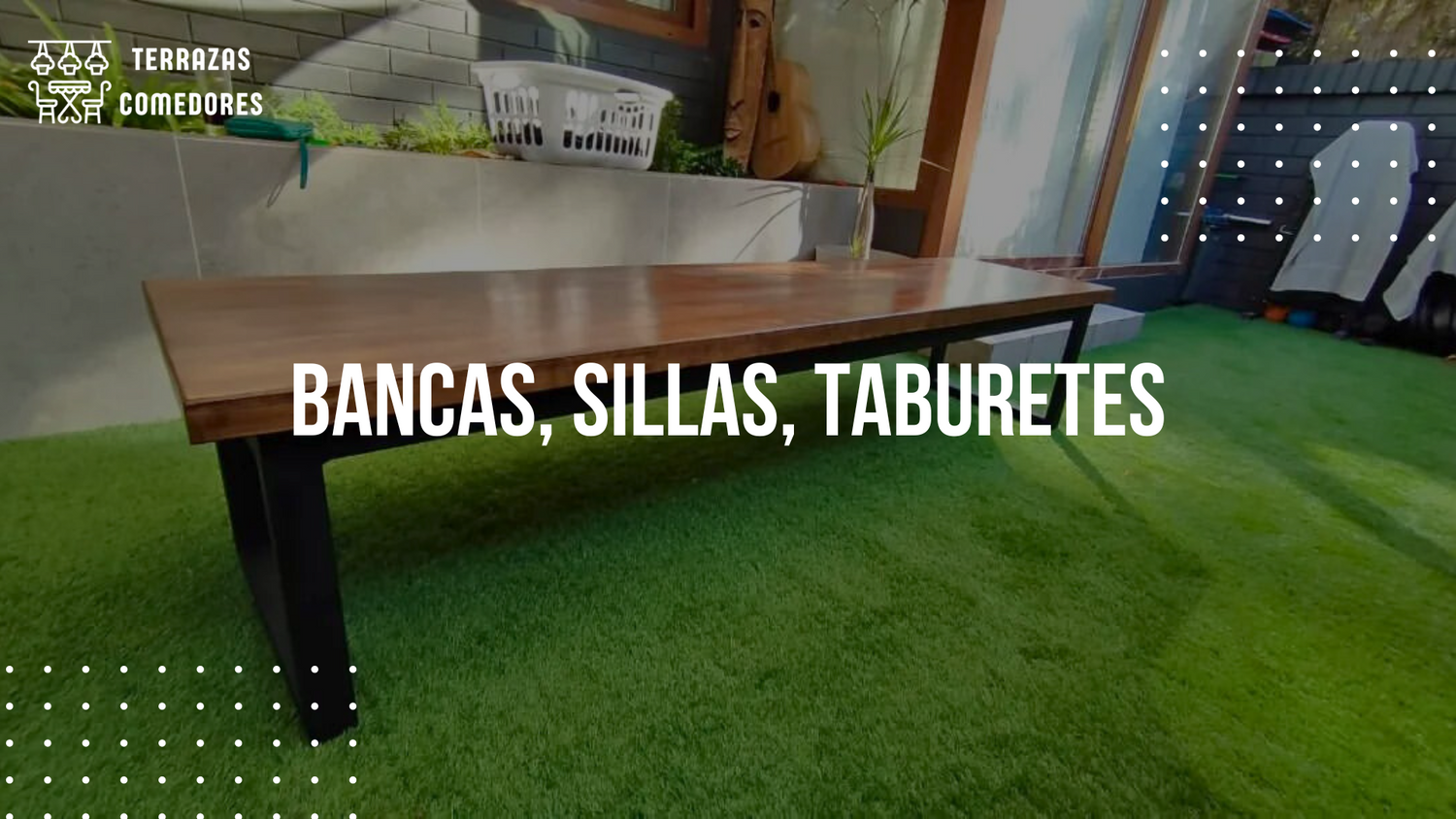 Sillas, Taburetes y Bancas