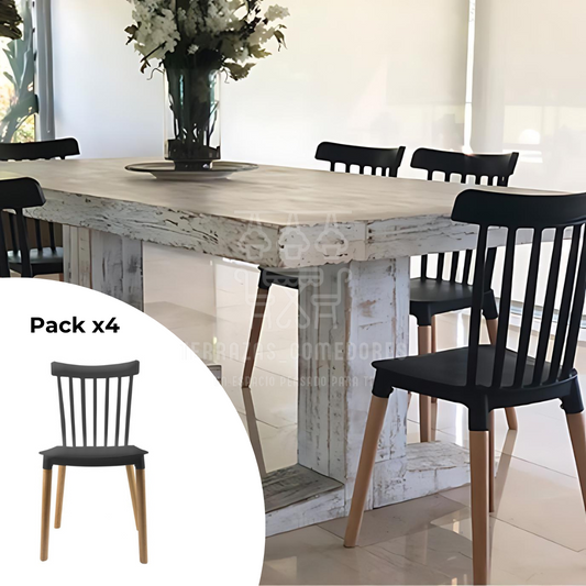 Pack 4 Sillas Modelo Windsor