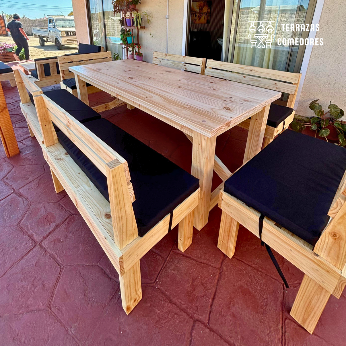 Comedor Rústico New Campo – Terrazas&Comedores
