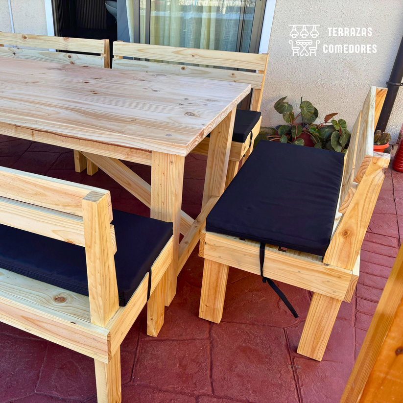 Comedor Rústico New Campo – Terrazas&Comedores