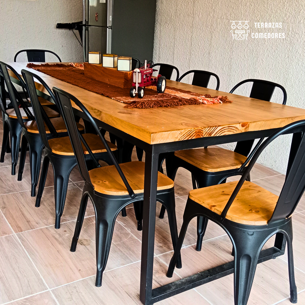 Comedor Industrial 10 personas – Terrazas&Comedores