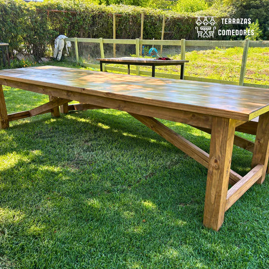 Mesa Rústica modelo New Campo