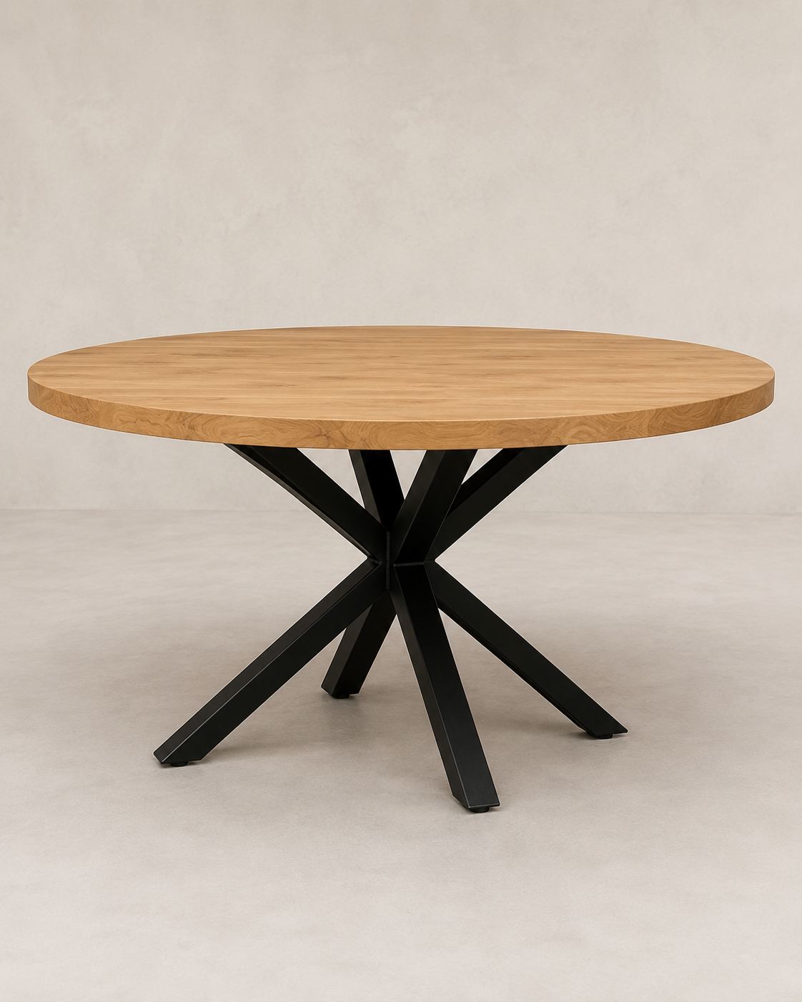 Mesa redonda pata araña de 90 a 130 diámetros